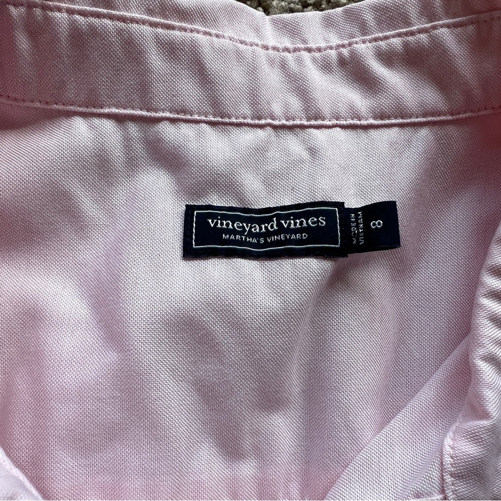 Vineyard Vines Solid Pink Bayview Oxford Button-D… - image 6